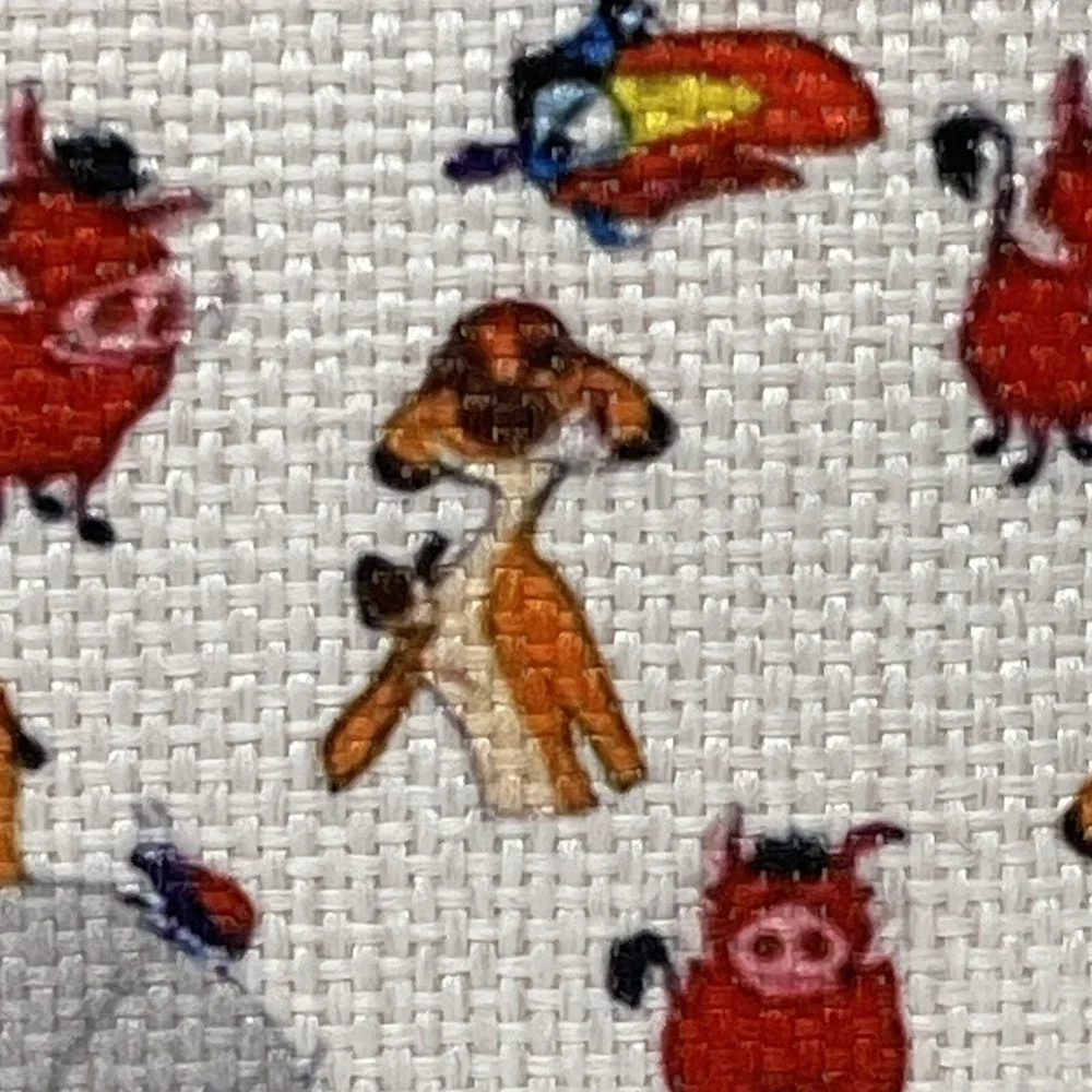 Disney Lion King Bag Hakuna Matata Cosmetic Makeup Zipper Pumba Timon Nala‎ Zazu